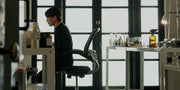 Image of MATTER OF FACT founder Paul in the lab
